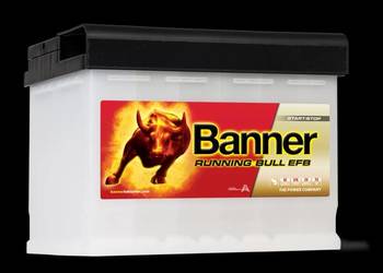 Akumulator 75Ah 700A  Banner RUNNING BULL EFB