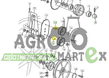 Z38811 TULEJKA DYSTANSOWA JD