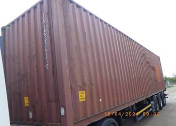 Kontener morski/magazynowy 40'HC, używany, 12 m.