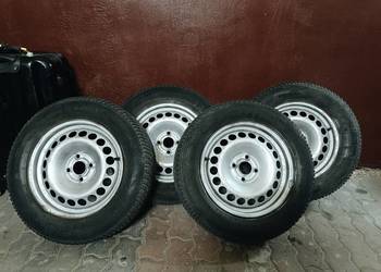 Koła r15, opony zimowe, 4x110 opel corsa