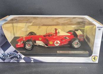kolekcjonerski model bolidu Formuły 1 Ferrari F2004 1:18
