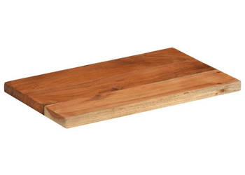 Blat stołu 50x20x38 cm prostokątny lite drewno akacjowe WM-370944