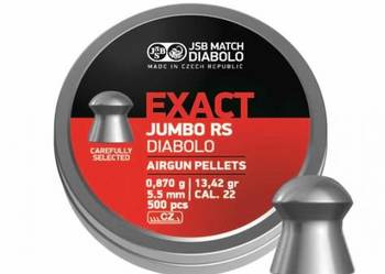 10x Śrut diabolo JSB Exact Jumbo RS 5,52/500  niekokesz.pl