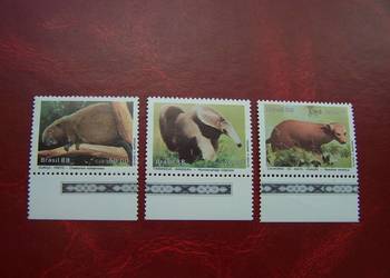 Brazylia 1988 MNH Mi. 2259/61 Fauna Zwierzęta  a