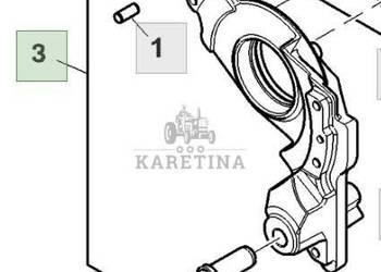 John Deere 8130 8230 8330 8430 8530 Obudowa Skrzyni Biegów IVT RE246618