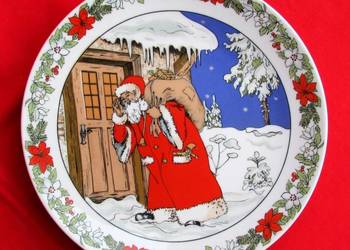 Talerz świąteczny MIKOŁAJ na Boże Narodzenie Kahla