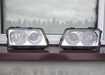 Audi A3 8L lampy przednie reflektory przód prawy lewy ringi tuning Depo EU