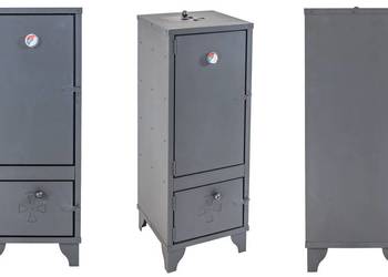 WĘDZARNIA METALOWA DOMOWA OGRODOWA GRILL PALENISKO WĘDZARKA STALOWA +gratis