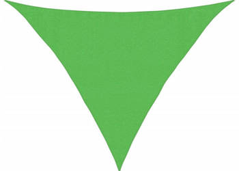 Żagiel przeciwsłoneczny 160 g/m² jasnozielony 35x35x49 m WM-311312