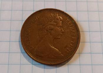 2 PENSY ( NEW PENCE ) 1971 ROK - WIELKA BRYTANIA