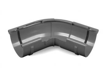 Bryza PVC Narożnik zewnętrzny regulowany 125 mm grafitowy