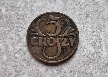 431) POLSKA II RP - 5 Groszy - 1937 r.