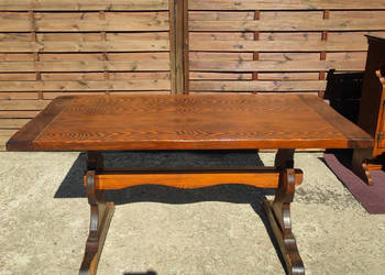 Drewniany stół 160x80 do jadalni kuchni vintage