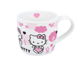 nowy kubek hello kitty, ładny kubek dla dziewczynki, ceramiczny kubek 250