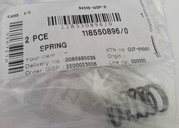 Sprężyna zworowa wbe 120/140/170/160