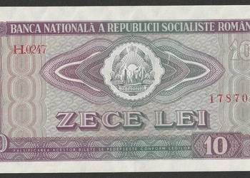 RUMUNIA 10 LEI 1966 - STAN BANKOWY UNC