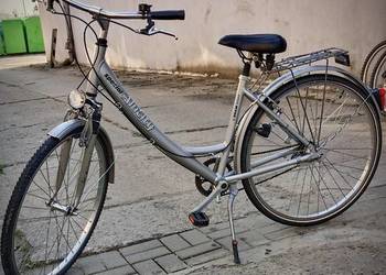 Rower miejski aluminium 28 koła oświetlenie bagażnik