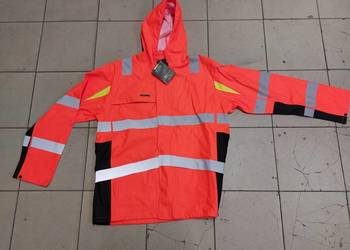 Kurtka przeciwdeszczowa PU/PVC firmy BS, rozmiar XL