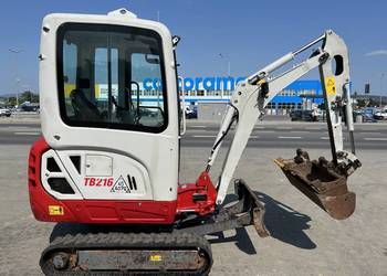 Minikoparka Takeuchi TB 216, Wacker, Kubota, JCB