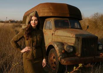 Lublin51, 4650KM, Foodtruck, Kamper, Camper, Bar, militaria, zabytek