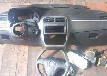 deska rozdzielcza kompletna kokpit pasy poduszka Fiat Grande Punto