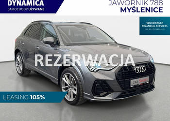 Audi Q3 VAT 23% S-line 35TFSI mHEV 150KM S-tronic 2021 r., salon PL, HAK, …