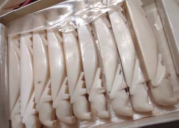 Antyk koziołki pod sztućce kość lata 20-te