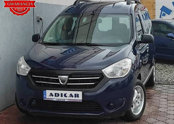Dacia Dokker klima, LPG, kamery, alu, Isofix, Org. CD/AUX/USB, wielofunkcj…