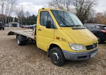 Mercedes sprinter auto laweta  2,7cdi  bliźniak