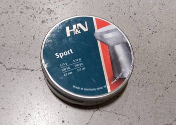 Śrut diabolo H&N Sport Glatt 4,5 mm 500 szt. (051-026) Przecena