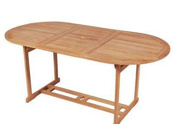 vidaXL Stół ogrodowy, 180 x 90 x 75 cm, lite drewno teakowe(SKU:43030)