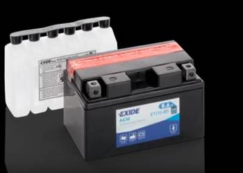Akumulator motocyklowy12V 8.6Ah EXIDE ETZ10-BS YTZ10-BS