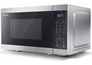Kuchenka mikrofalowa SHARP YC-MG02E-S z grillem 20l