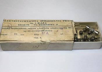Wkładka bezpiecznikowa rurkowa 2,5A dł. 25mm