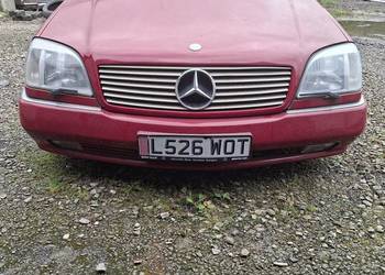 Mercedes Benz W140 CL500 S500 coupe 320KM Anglik