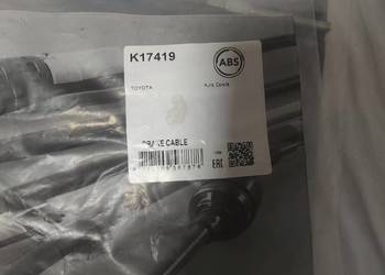 Linka/cięgno hamulca postojowego (ręcznego) K17419 Toyota Auris E15