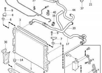 VOLVO V70 S80 przewód zbiornika wyrównawczego 2,0T 31202748