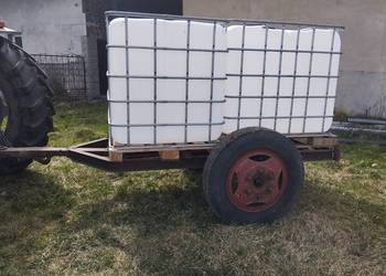 podwozie /  jednoosiowa na wodę