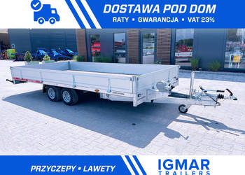 Laweta samochodowa TEMARED CARPLATFORM 4521/2 DMC 3000 kg z burtami