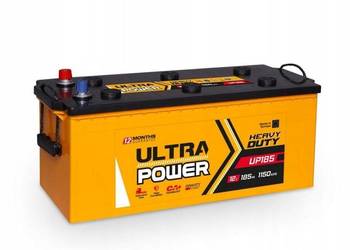 Akumulator Ultra Power 12V 185Ah 1150A CIĘŻAROWY
