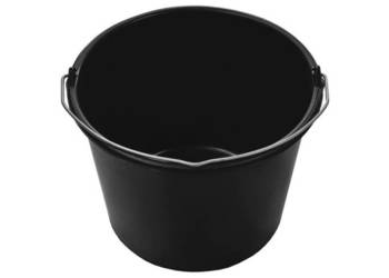 Wiadro czarne 12-litrowe CalfOTel