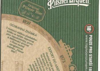 Pilsner Urquell - podstawka do piwa. Nr. 15.