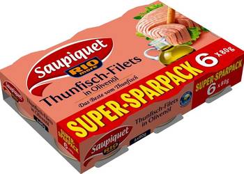 Rio Mare filety z tuńczyka w oliwie z oliwek opakowanie ekonomiczne 6x80g