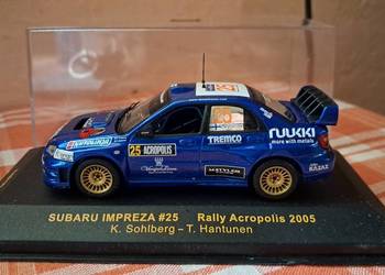 Rajd acropolis 2005 Sohlberg Hantunen subaru impreza 1:43