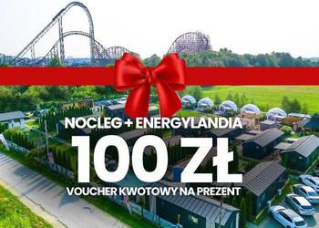 Voucher kwotowy 100 ZŁ na pobyt w Holiday Park Zator + Energylandia
