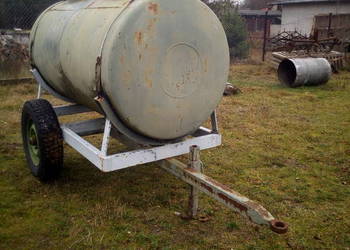 Beczka na kołach 1500 l.