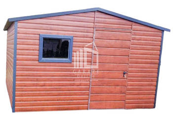 SCSHOWEK DOMEK OGRODOWY 5m x 3m DWUSPAD  drewnopodobny ID430