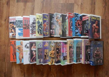 Kasety VHS Kulturystyczne