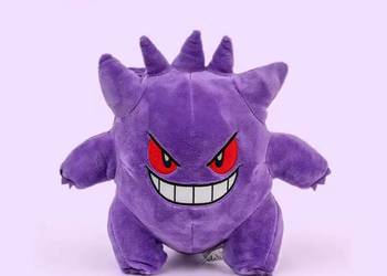 Gengar Pokemon Maskotka Pluszak Zabawka XL 25CM |Oryginalny|Certyfikat| PL