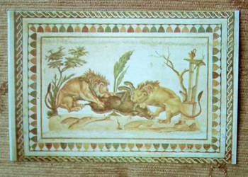 MOZAIKA W MUZEUM ARCHEOLOGICZNYM EL JEM